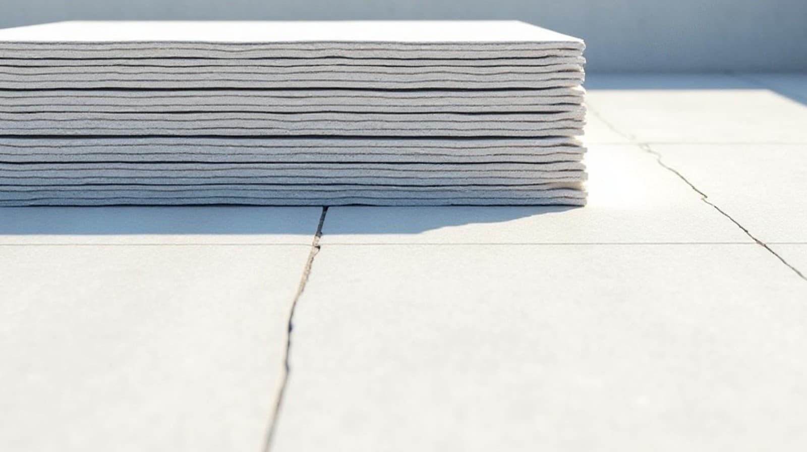 Isolation inversée d'un toit plat : le principe